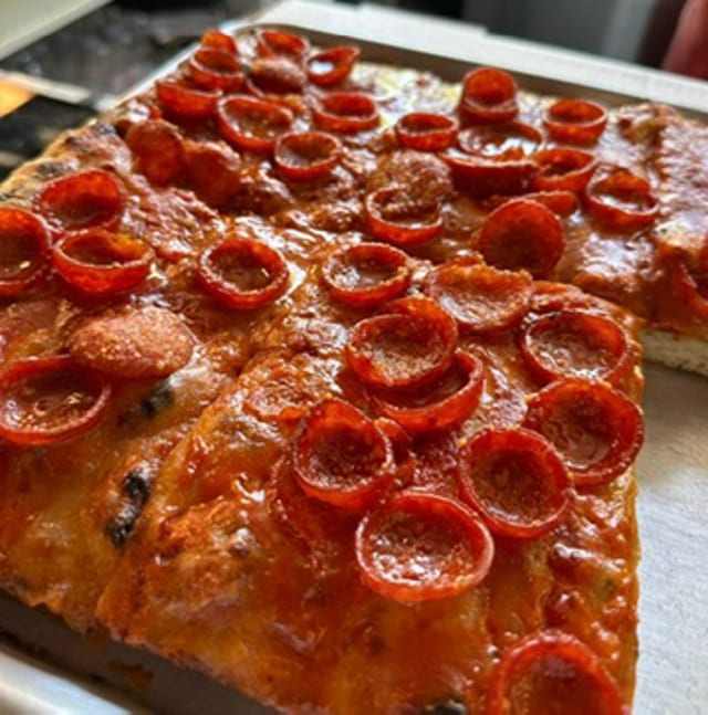 Double Vodka Roni Slice (Sicilian).