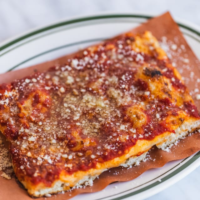 Square Cheese Slice.