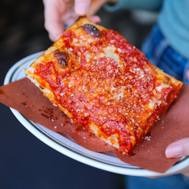 Square Cheese Pie.