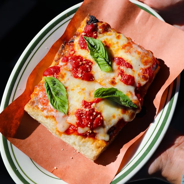 Gluten Free Sicilian Pie.